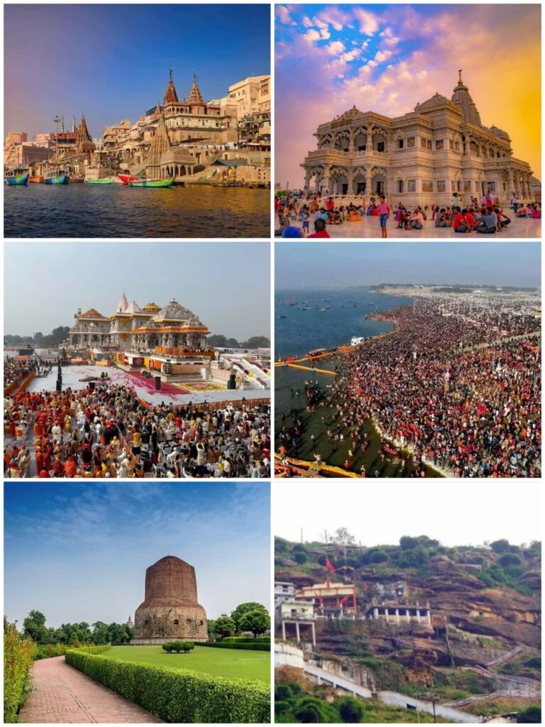 Top Spiritual Places to Visit in Uttar Pradesh – Temples, Ghats & Pilgrimage sites